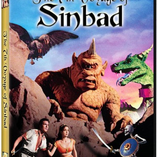 New/Sealed, The 7th Voyage of Sinbad [DVD, 1958 Action/Adventure Movie] Region 1 US/Canada, Free Shipping