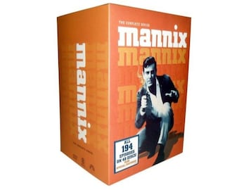 NEW, Mannix 1-8  The Complete Series Season (DVD 48-Disc Set) Complete DVD Movie Series Collection Region 1 Us/Canada Mannix: New & Sealed