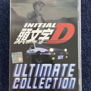 Initial D Ultimate Anime Series Collection [Dvd] English Dubbed & Japanese Subtitles Audio Option Anime Initial DVD Movie New and Sealed