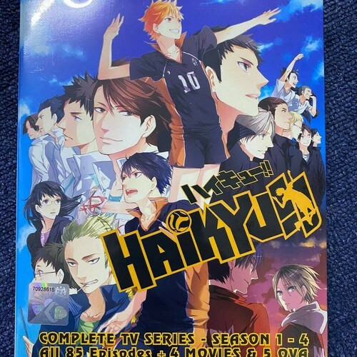 Haikyu season 1-4 English Dubbed 1-85end 4 Movie 5 - Etsy Haikyu season 1-4 English Dubbed 1-85end 4 Movie 5 - Etsy