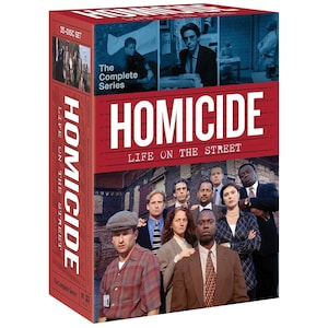 New, Homicide Life on the Street: Movie Series The Complete DVD Series (35 Disc Box Set) Homicide DVD Movie Region 1 US/Canada