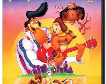 Rock-A-Doodle [DVD,  1991 Animation] Region 1 for US/Canada, New & Sealed, Free US Shipping