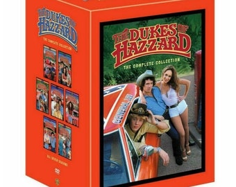 Dukes of Hazzard Complete Series 1-7 DVD Set (Region 1, US/Canada) New & Sealed, Movie Lover Gift, Classic TV Show Collection, Free Shipping