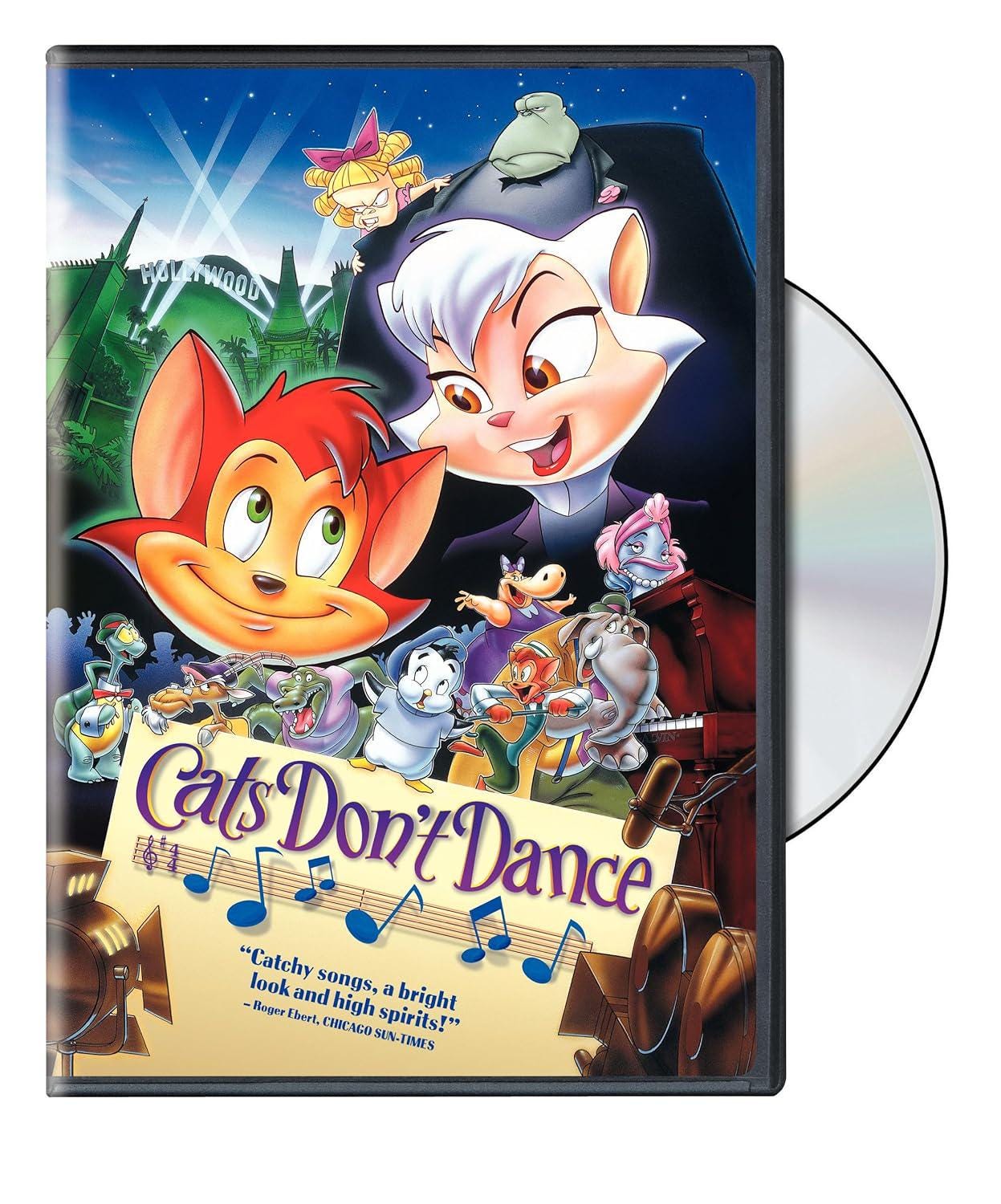 Cats Don't Dance [DVD, 1997 Cartoon] Region 1 Us/canada, New