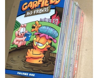 Garfield and Friends: Complete Series Volumes 1-5 |15-Disc Set| Region 1 US/Canada Movie Series Season Collection, New/Sealed, Free Shipping