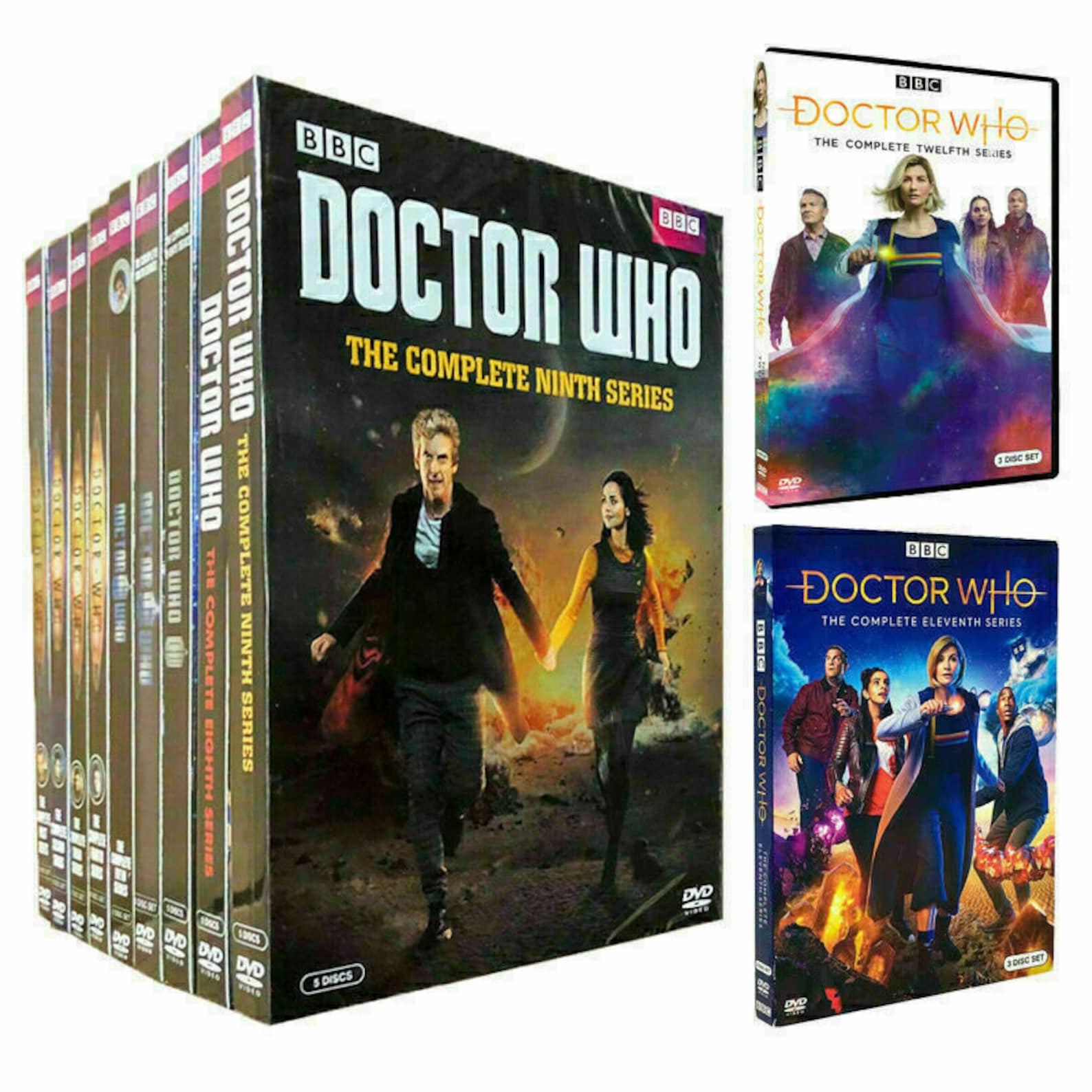 Doctor Who Complete Series Season 112 DVD Set Etsy