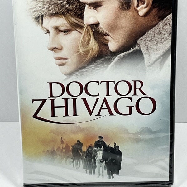 Doctor Zhivago [DVD, 1993 Movie] Region 1 for US/Canada, New & Sealed, Free Shipping