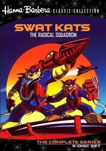 Swat Kats: The Radical Squadron Complete 1993 Series [DVD, 5 Disc Set ] Region 1 for US/Canada, New & Sealed, Free US Shipping