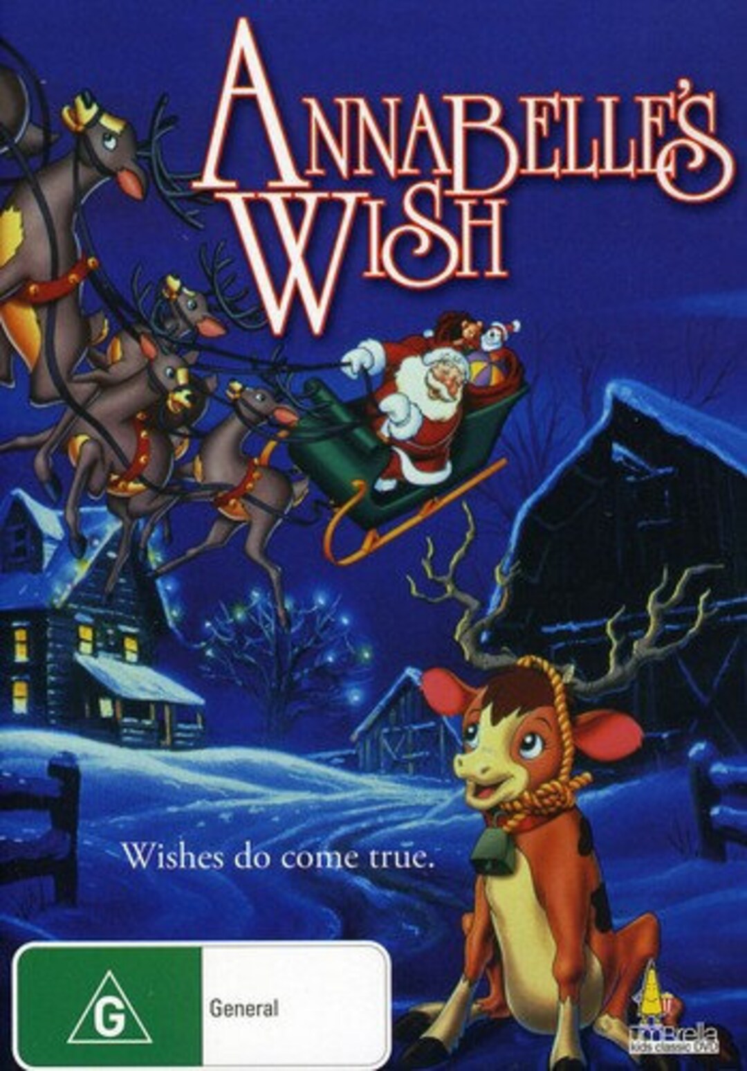 Buy Annabelle's Wish [DVD, 1997 Christmas Animated Movie] Region Plays  Worldwide, New Sealed, Free US Shipping Online in India