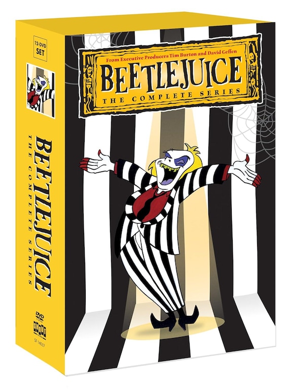 Beetlejuice: The Complete Series [DVD, 12-Disc Set] Region for US/Canada,  New Sealed, Free US Shipping