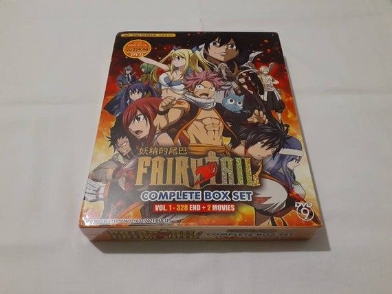Fairy Tail Complete Tv Series Dvd Vol 1 328 End 2 Movies Etsy