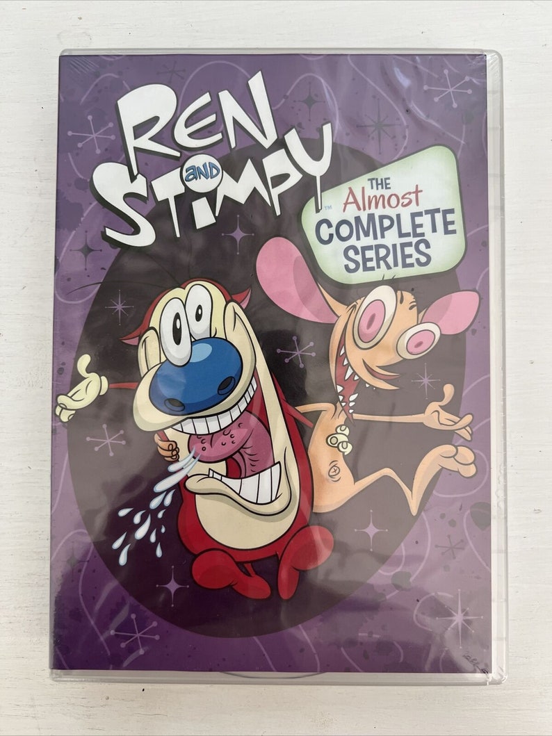 New DVD the Ren & Stimpy Show the Almost Complete Series Etsy