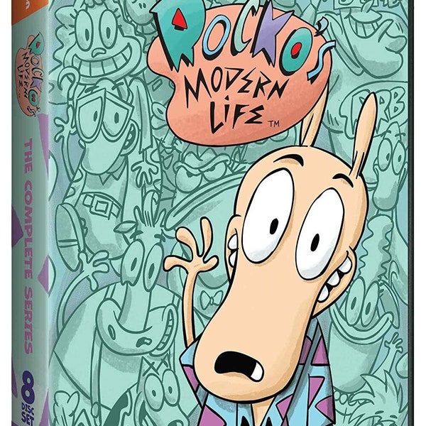 Rocko's Modern Life: The Complete Series [DVD, 8 Disc Set] Region 1 for US/Canada, New & Sealed, Free Shipping