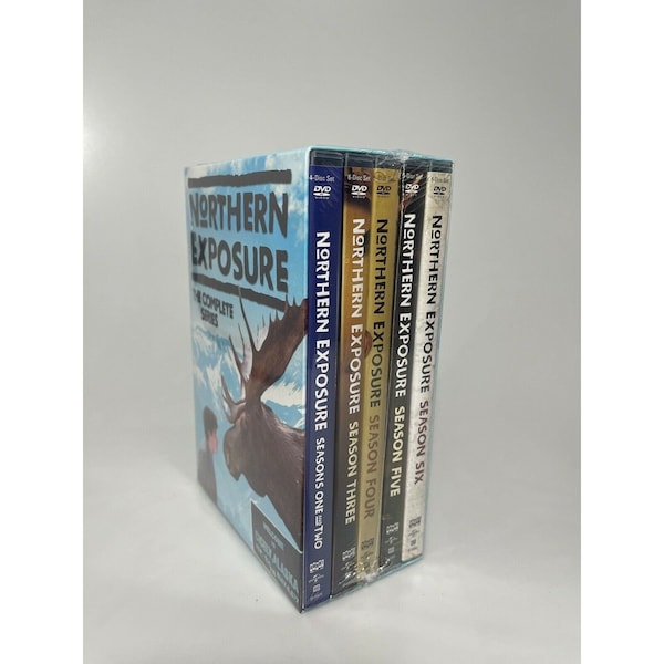 Northern Exposure: La serie completa 1-6 DVD Box Set Región 1 EE. UU./Canadá Serie completa de películas en DVD Northern Exposure Nuevo y sellado