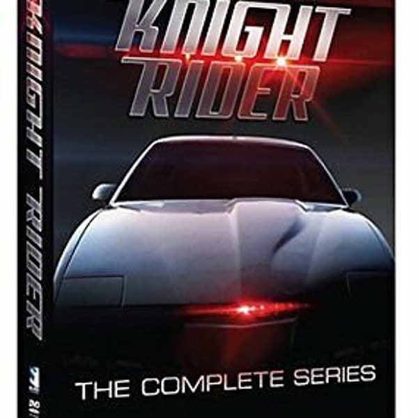 New DVD- Knight Rider: The Complete Series, Region 1 for US/Canada, STARRING David Hasselhoff, Edward Mulhare, 16 Disc Set