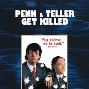 Penn and Teller Get Killed [DVD, 1989 Movie] Region 1 for US/Canada, New and Sealed