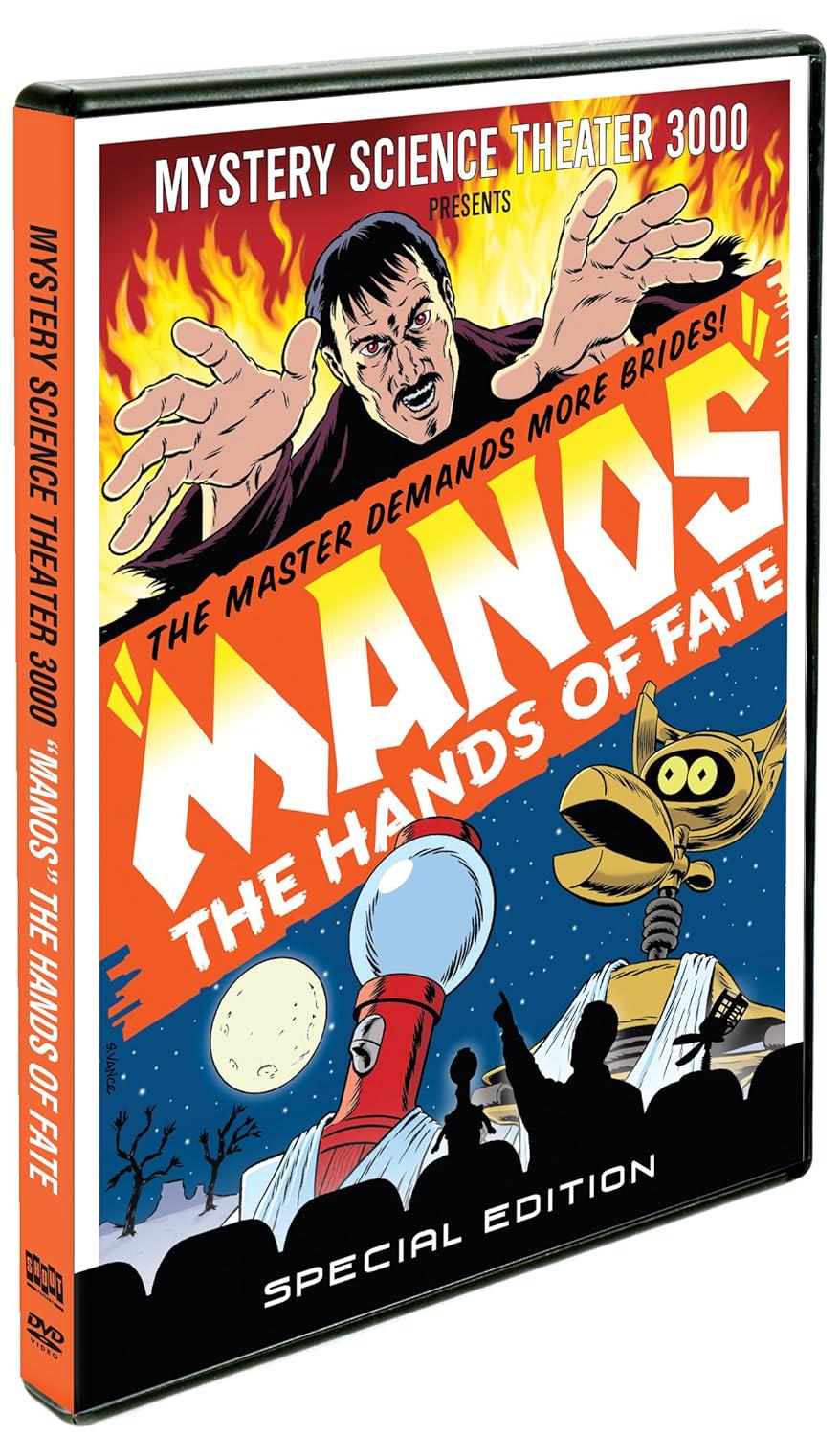 Mystery Science Theater 3000: Manos the Hands of Fate [DVD, Comedy, 2 Disc Set] Region 1 for US/Canada, New & Sealed, Free US Shipping