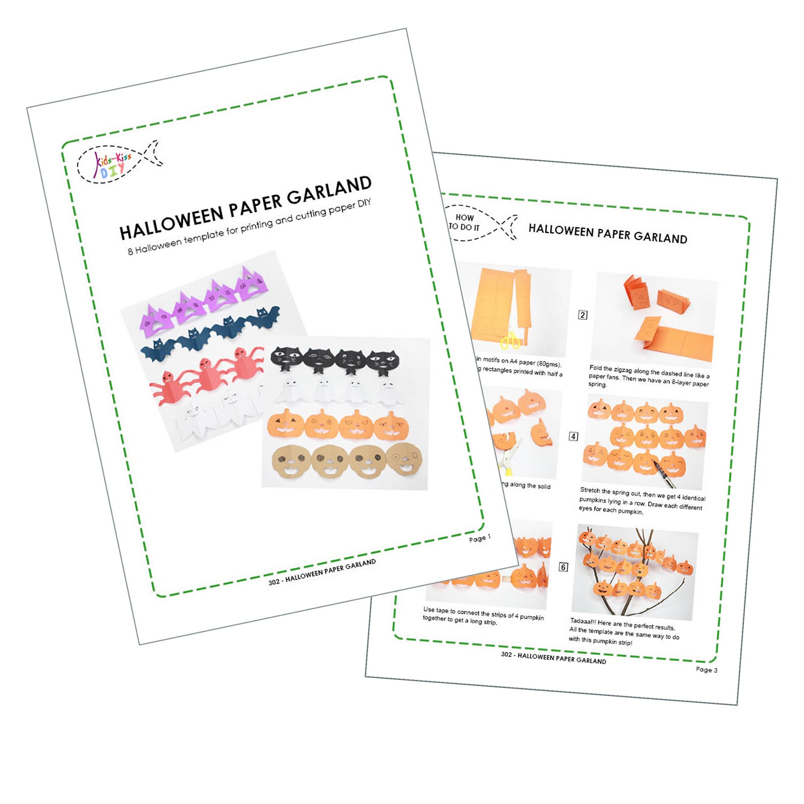 Printable 8 Halloween Printable Garland Halloween Printable Etsy Printable 8 Halloween Printable Garland Halloween Printable Etsy