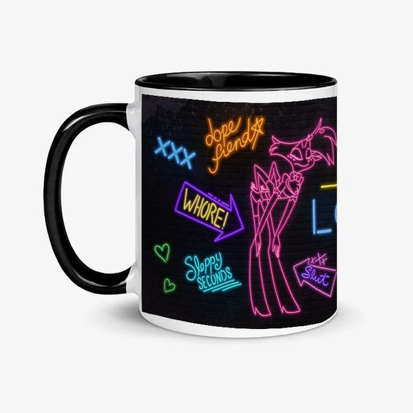 Angel Dust Hazbin Hotel  I Am A Loser Baby Mug