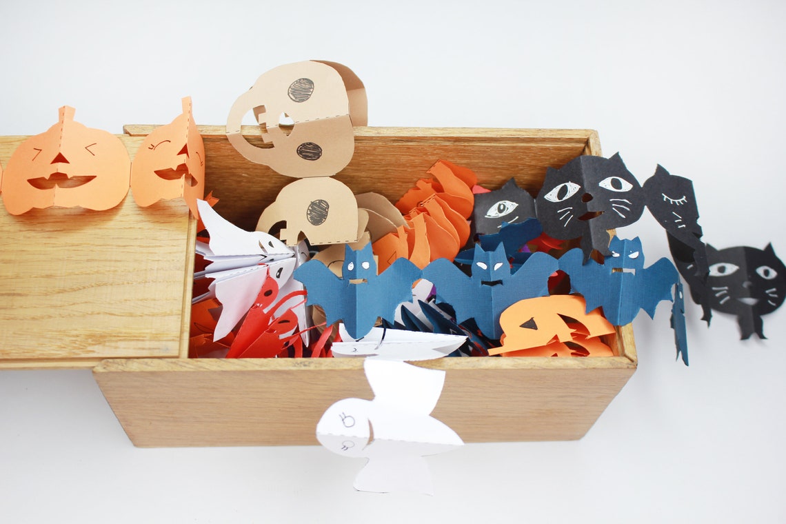 Printable 8 Halloween Printable Garland Halloween Printable - Etsy