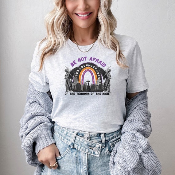 Catholic Halloween Shirt Bible Verse T-shirt for Chistian Women