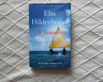 28 Summers by Elin Hilderbrand | Contemporary Romance Historical Women's Fiction Drama Book | Bookworm Bookmark Bookish Gift Reader