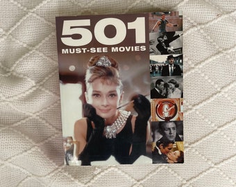 501 Must See Movies by Emma Beare | Nonfiction Reference Culture Film Book | Bookmark Reader Bookish Gift Bookworm Bibliophile Collectible