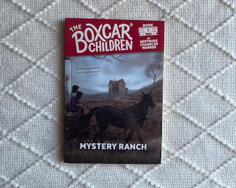 Mystery Ranch by Gertrude Chandler Warner | The Boxcar Children Series | Children's Classics Mystery Fiction Book | Vintage Bookmark Gift