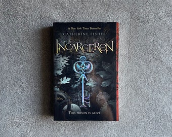 Incarceron by Catherine Fisher | Fantasy Young Adult Dystopian Sci Fi Steampunk Adventure Fiction Book | Series Bookmark Reader Gift Novel
