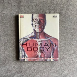The Human Body Book por Steve Parker / Nonfiction Science Reference Health Biology Young Adult Medical / Bookmark Reader Gift Bookworm Books