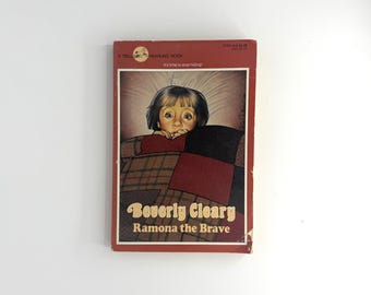 Ramona the Brave by Beverly Cleary | Vintage Children's Book | Classics Fiction Chapter Books Middle Grade Collector's Edition Reader