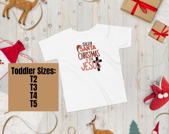 Subblime Silly Santa Christmas is for Jesus Youth T-Shirt