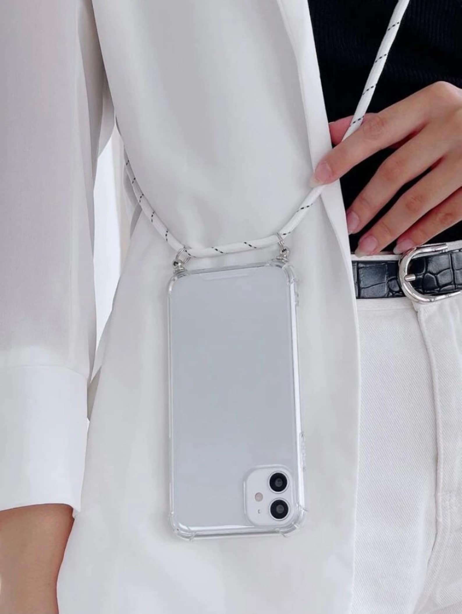 Coque de téléphone avec cordon pour iPhone boîtier avec corde | Etsy