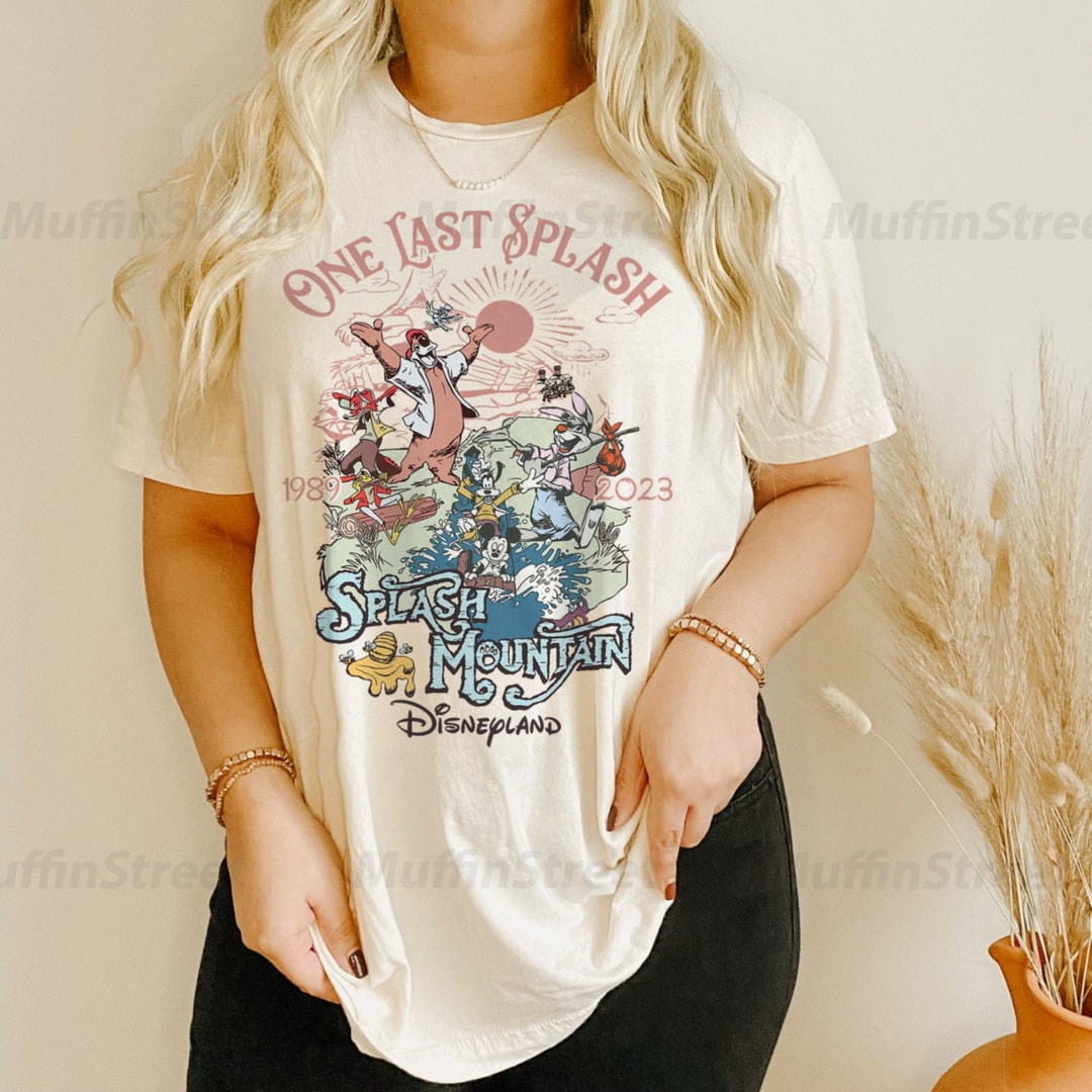 Vintage Disney Splash Mountain Shirt, One Last Splash Shirt, Disney