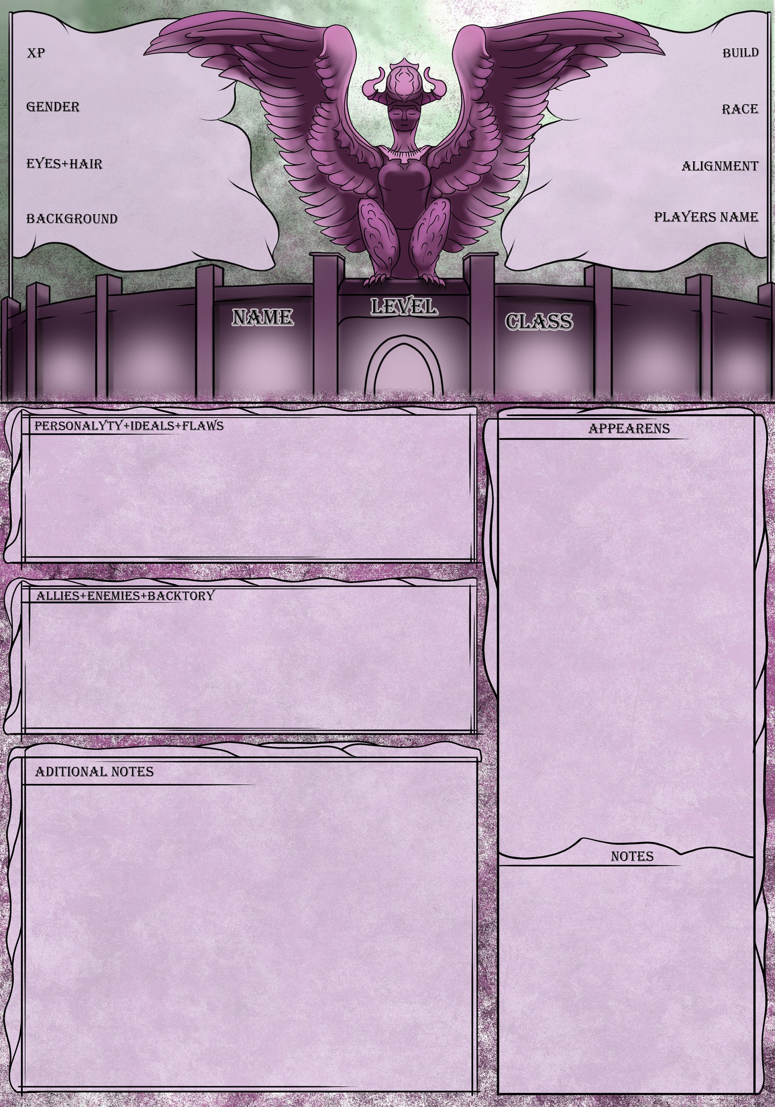 Printable Dungeons & Dragons DM Screen Inserts for 5e Etsy