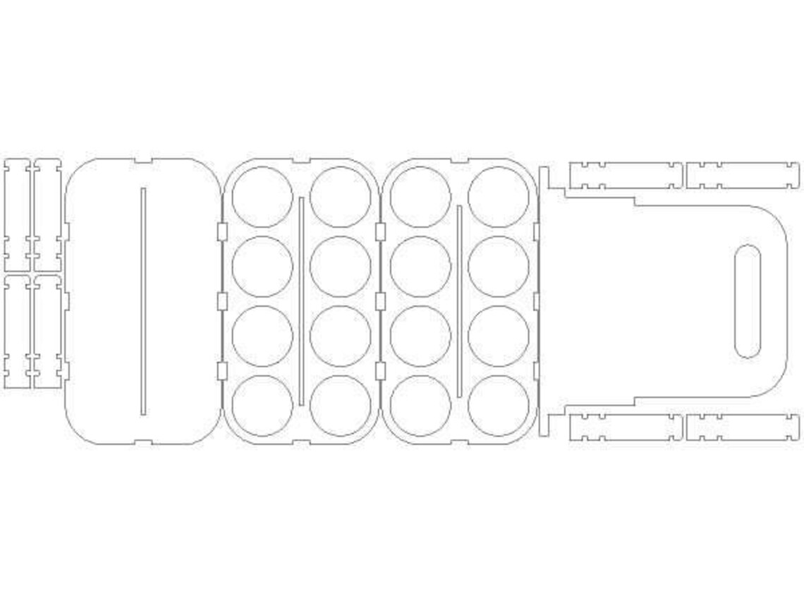 Beer Traybeer Holder Boxcraft Beer Samplerbeer Carrier Cut Etsy