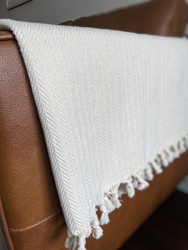 Handwoven Turkish Picnic Blanket Neutral 100 Turkish Cotton Etsy