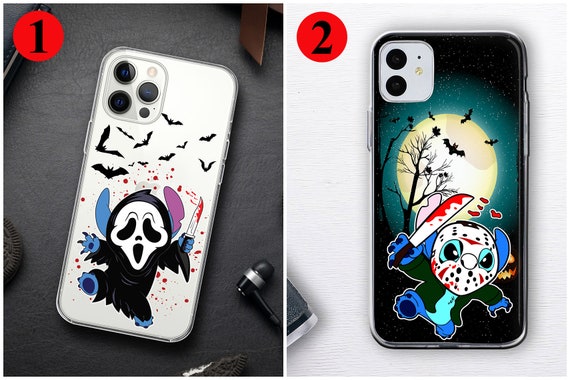 Disney Stitch Halloween Horror Killers Phone Case Iphone Etsy Finland