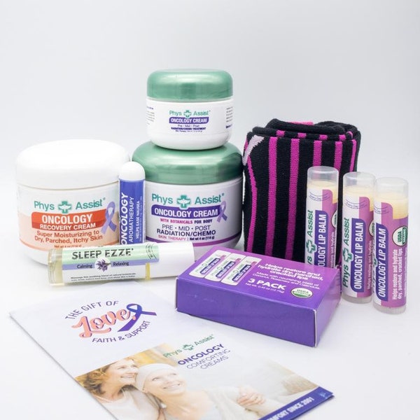 Chemo Care Package for Women. GIFT LUXURY EDITION - Comfort Gift for Chemo Patient The Gift of Love, Faith & Support -