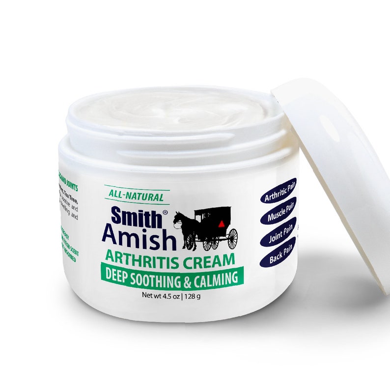 Smith's Amish Arthritis Cream 4 Oz With Botanicals of Etsy