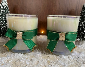 Christmas/Winter Candle, Soy Wax Candle, Hand poured, Winter Wonderland Scent