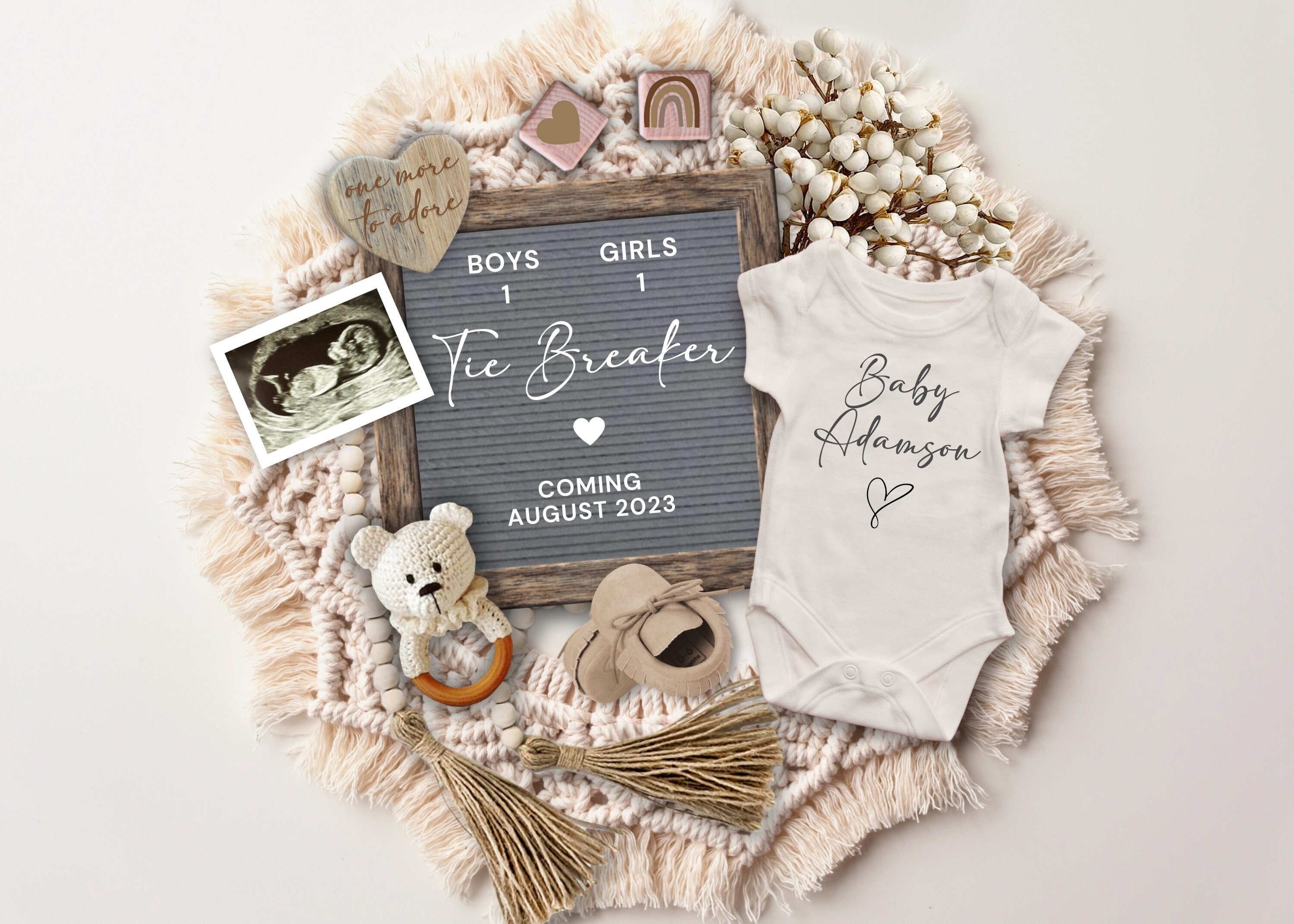 Tie Breaker Pregnancy Announcement