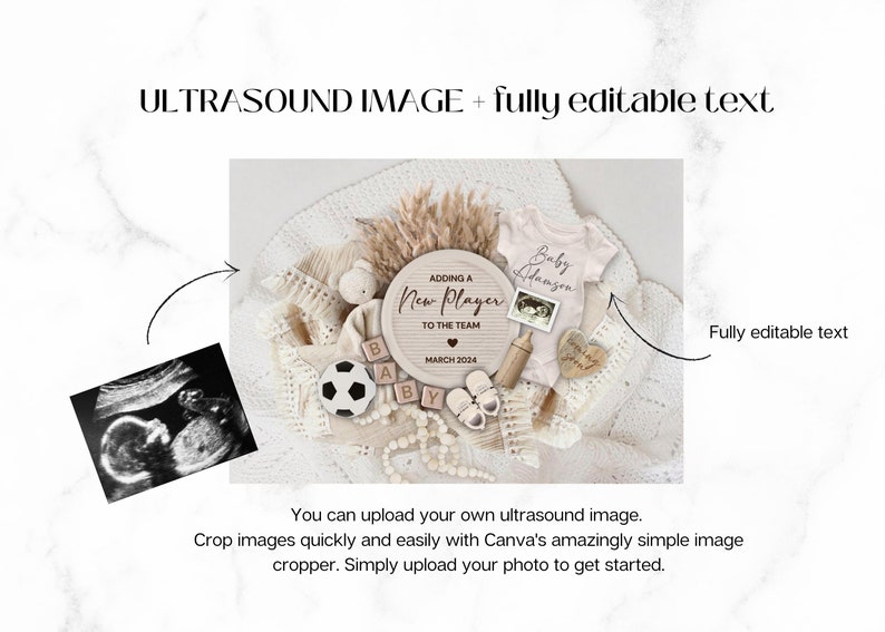 Soccer Pregnancy Announcement Digital, Gender Reveal Baby Announcement, Pregnancy Reveal, Pregnancy Flat Lay, Father's Day image 8