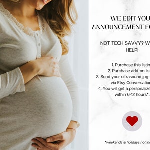 James 1:17 Twins Pregnancy Announcement, Religious Pregnancy Announcement Template, Christian Twins Reveal, God Knew Our Hearts Needed You image 6