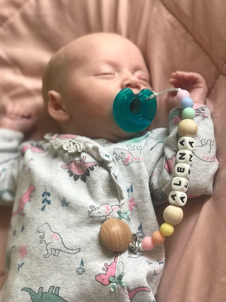 Customized pacifier holder
