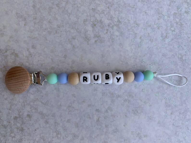 Customized pacifier holder