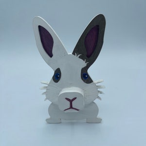 Rabbit Eyeglass holder | Unique Gift Idea | Hand Painted