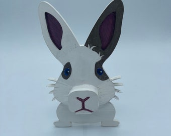 Rabbit Eyeglass holder | Unique Gift Idea | Hand Painted