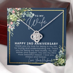 2nd Wedding Anniversary Gift For Wife, 2nd Anniversary Gift For Her, Second Anniversary Gift, 2 Year Anniversary Gifts