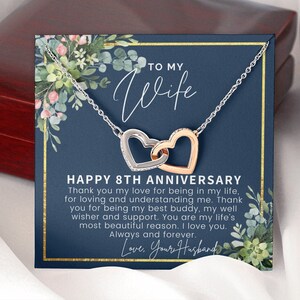 8th Anniversary Gift For Her, 8 Year Anniversary Gifts, 8th Wedding Anniversary Gift Ideas, 8 Year Wedding Anniversary Gift For Wife
